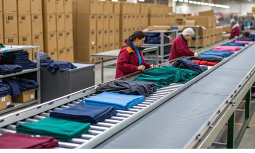 The Importance of Conveyors in Garment Handling and Distribution